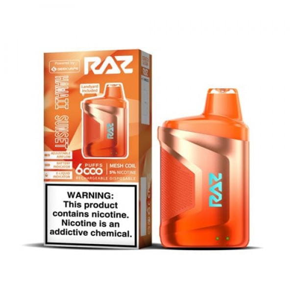 RAZ CA6000 Disposable Vape (5%, 6000 Puffs)