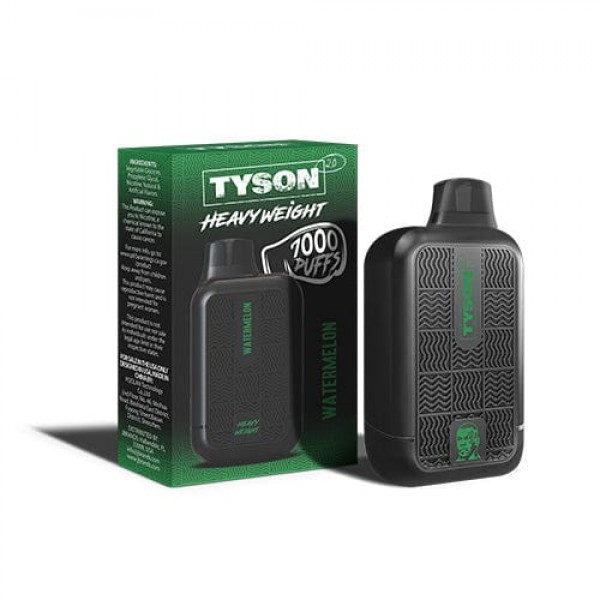 Tyson 2.0 Heavyweight Disposable Vape (5%, 7000 Puffs)