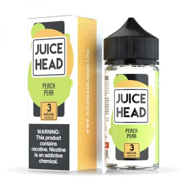 Juice Head Peach Pear 100ml Vape Juice