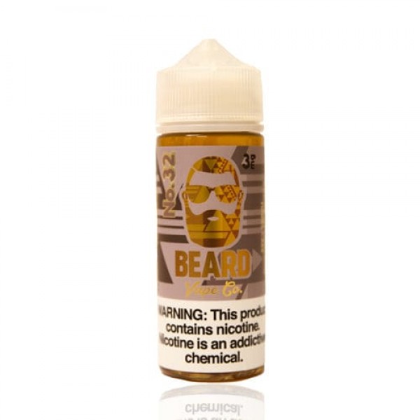 Beard Vape Co No. 32 Cinnamon Funnel Cake 120ml Vape Juice