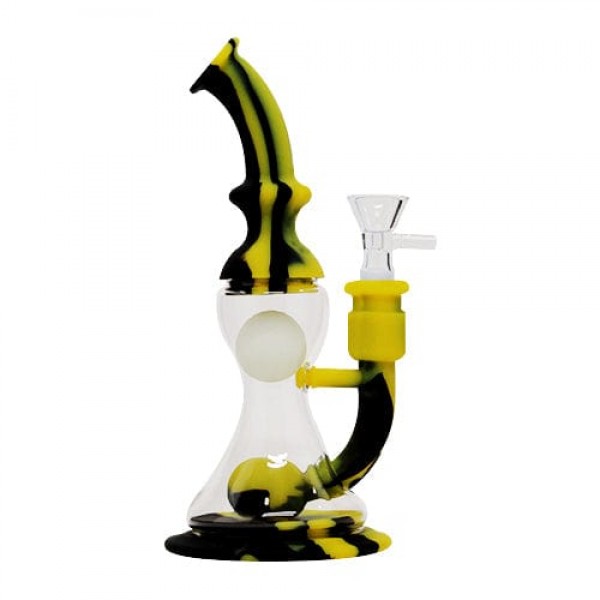 Silicone Dab Rig w/ Ball Perc