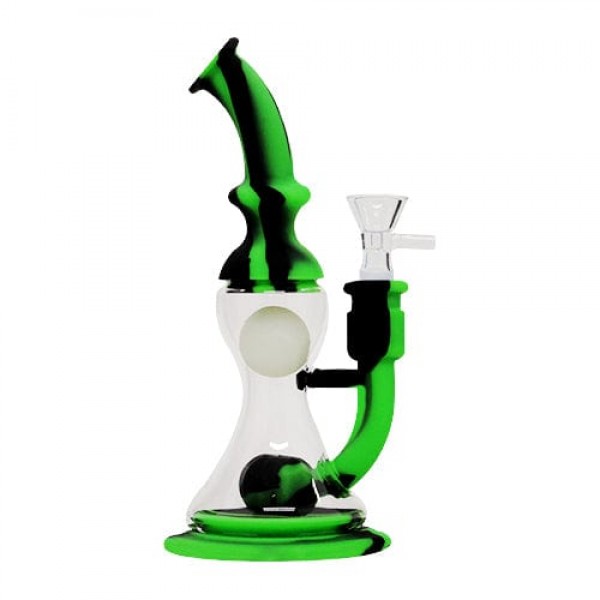 Silicone Dab Rig w/ Ball Perc