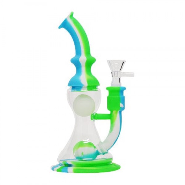 Silicone Dab Rig w/ Ball Perc