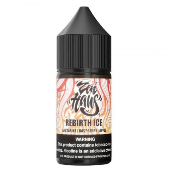 Zen Haus Rebirth Ice (Nectarine+Raspberry+Apple) 30ml Nic Salt Vape Juice