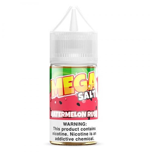 Mega E-Liquids Watermelon Rush 30ml Nic Salt Vape Juice