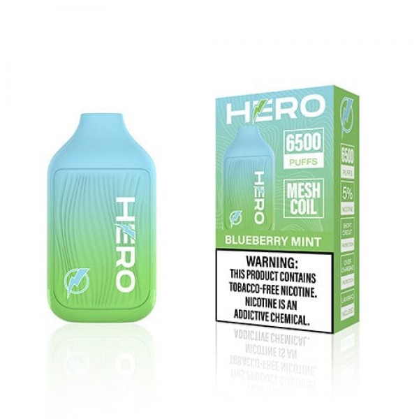 Hero 6500 Disposable Vape (5%, 6500 Puffs)