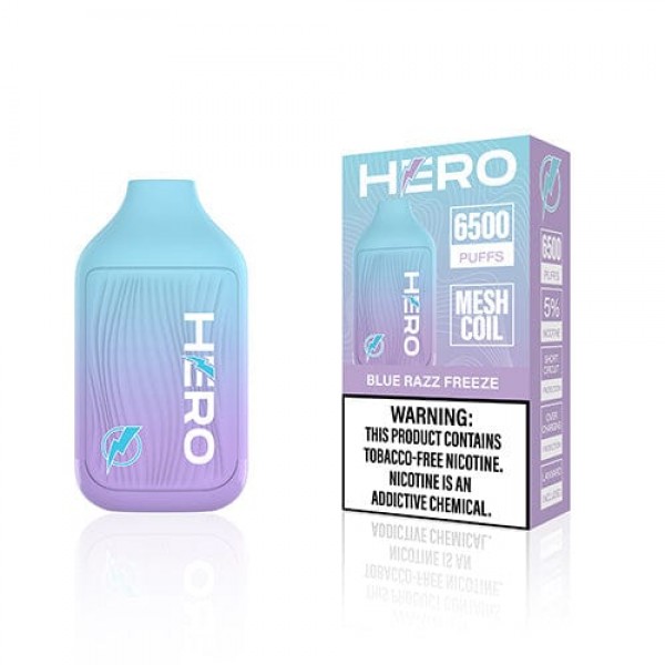 Hero 6500 Disposable Vape (5%, 6500 Puffs)