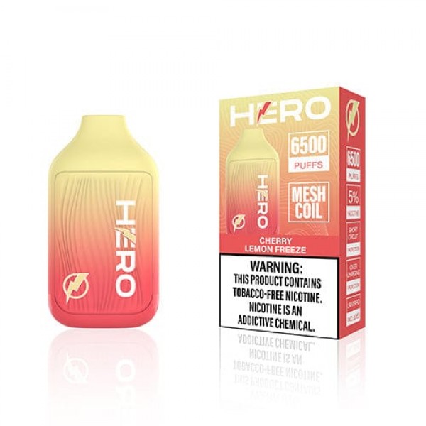 Hero 6500 Disposable Vape (5%, 6500 Puffs)