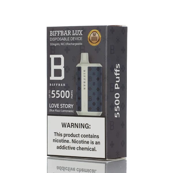 BiffBar Lux 5500 Disposable Vape (5%, 5500 Puffs)