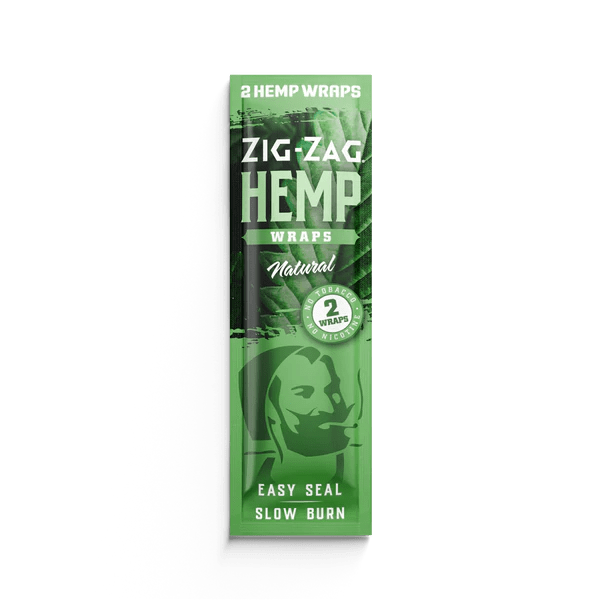 Zig-Zag Hemp Wraps (2x Pack)