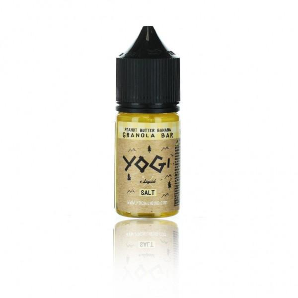 Yogi Salts Peanut Butter Banana Granola Bar 30ml Nic Salt Vape Juice