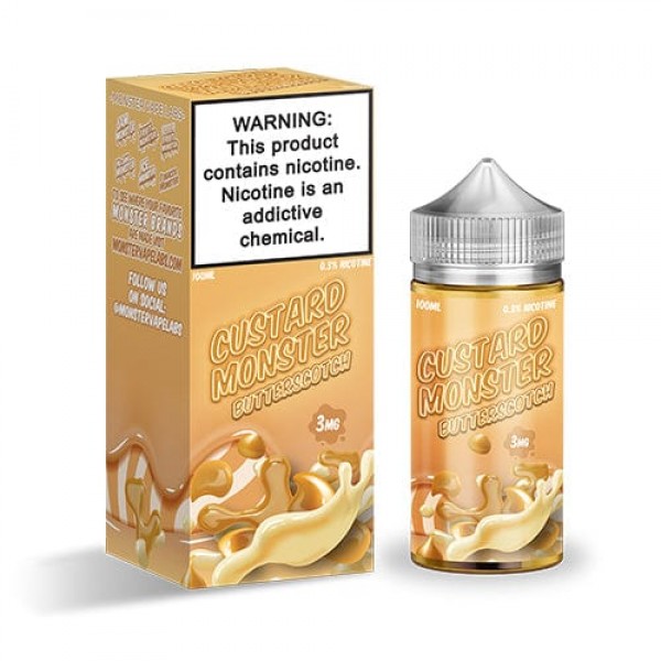 Custard Monster Butterscotch 100ml Vape Juice