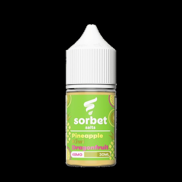 Sorbet Pineapple Kiwi Dragonfruit 30ml Nic Salt Vape Juice