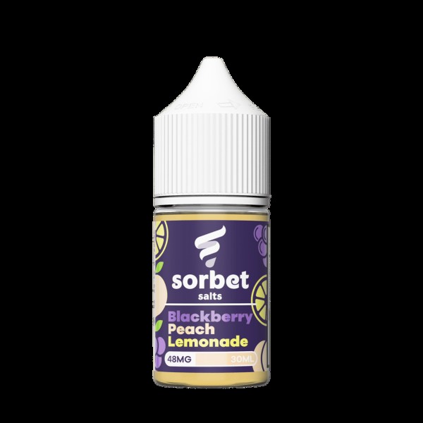 Sorbet Blackberry Peach Lemonade 30ml Nic Salt Vape Juice