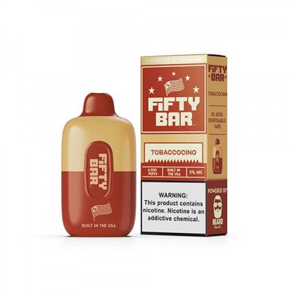 Fifty Bar Disposable Vape (5%, 6500 Puffs)