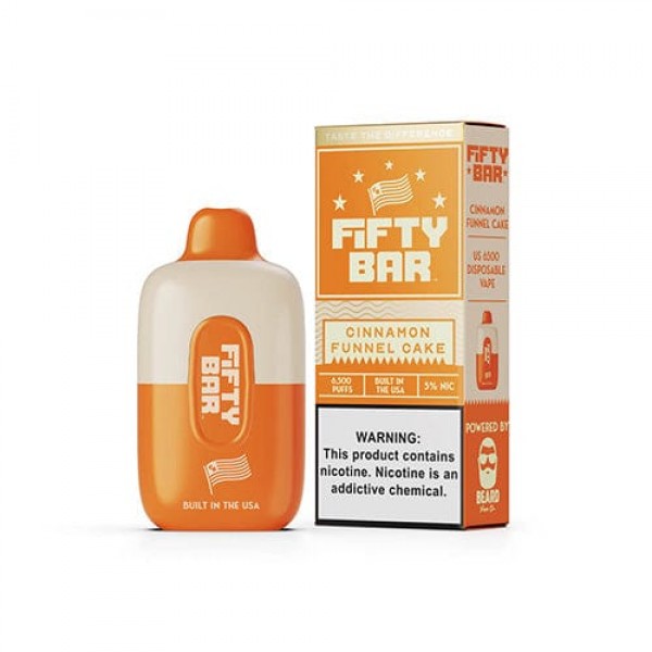 Fifty Bar Disposable Vape (5%, 6500 Puffs)