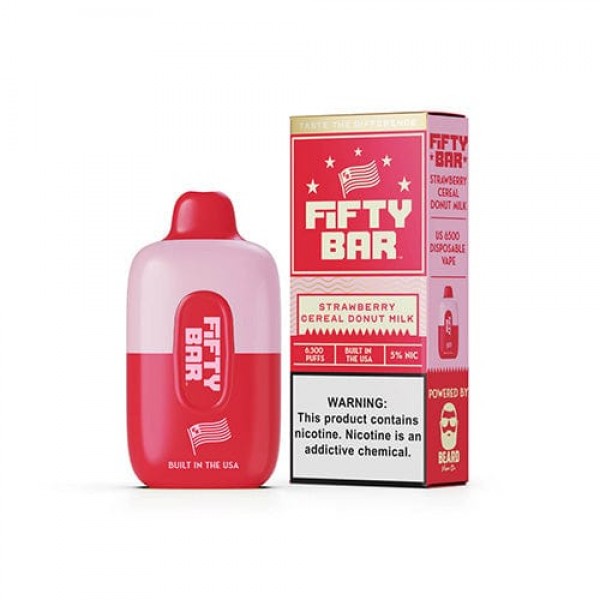 Fifty Bar Disposable Vape (5%, 6500 Puffs)