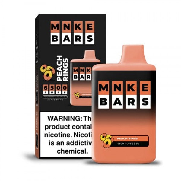 MNKE Bars Disposable Vape (5%, 6500 Puffs)