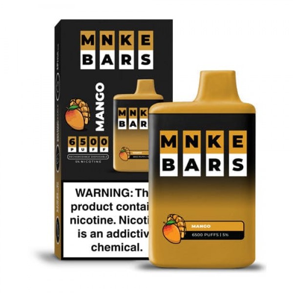 MNKE Bars Disposable Vape (5%, 6500 Puffs)