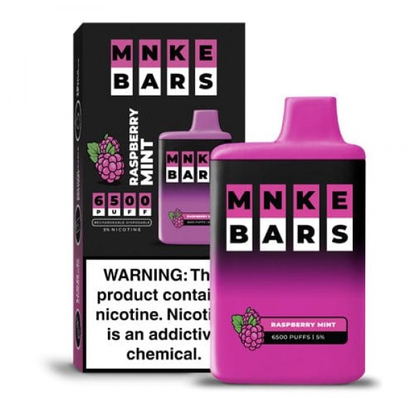 MNKE Bars Disposable Vape (5%, 6500 Puffs)