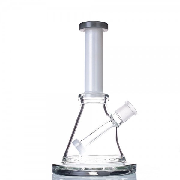 8" Triangular Bong w/ Built-In Downstem