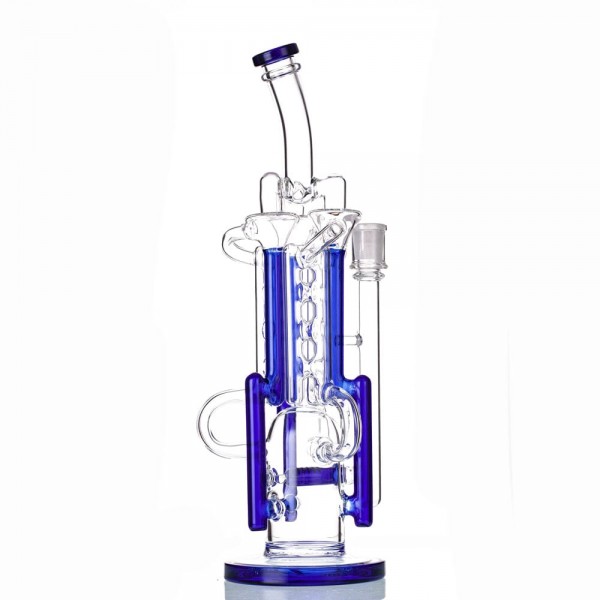 14" Mega Scientific Inline to Recycler Bong