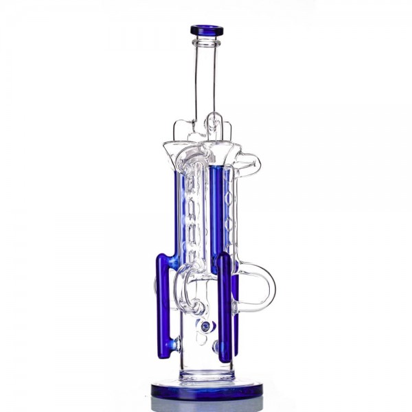 14" Mega Scientific Inline to Recycler Bong