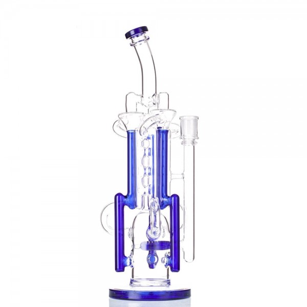 14" Mega Scientific Inline to Recycler Bong