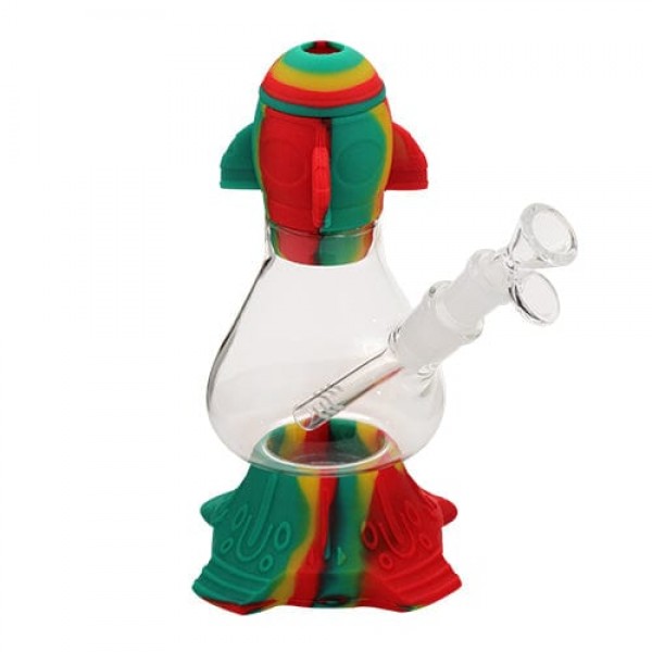 Rocket Silicone Beaker Bong