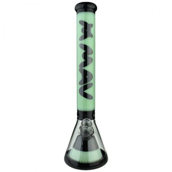 MAV Glass 18" "The Manhattan" Pyramid Beaker Bong