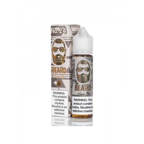 Beard Vape Co No. 24 Salted Caramel Malt 60ml Vape Juice