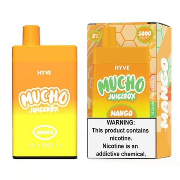 HYVE x Mucho Juicebox Disposable Vape (5%, 5000 Puffs)