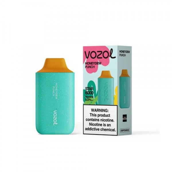 VOZOL Star 6000 Disposable Vape (5%, 6000 Puffs)