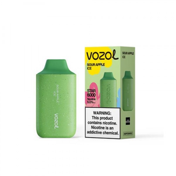 VOZOL Star 6000 Disposable Vape (5%, 6000 Puffs)