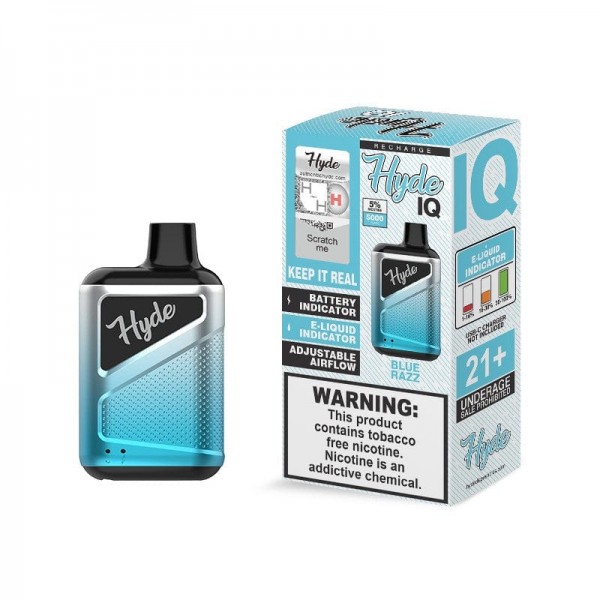 Hyde IQ Recharge Disposable Vape (5%, 5000 Puffs)