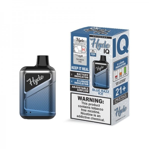 Hyde IQ Recharge Disposable Vape (5%, 5000 Puffs)