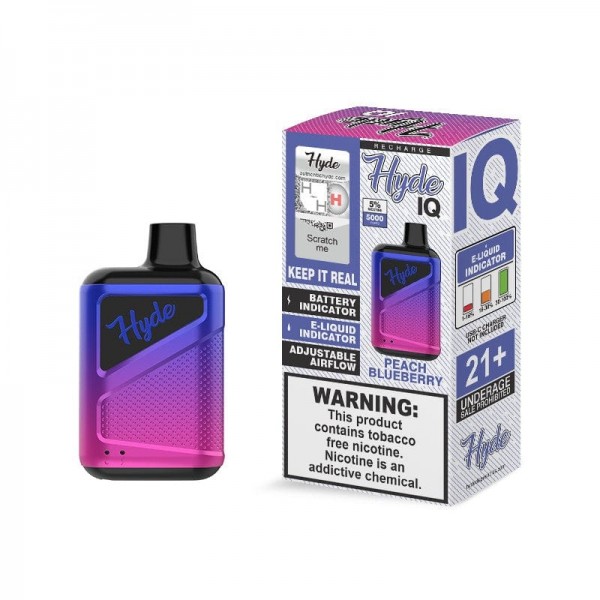 Hyde IQ Recharge Disposable Vape (5%, 5000 Puffs)