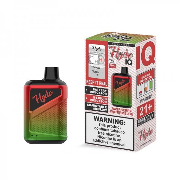 Hyde IQ Recharge Disposable Vape (5%, 5000 Puffs)