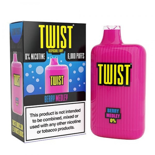 Twist Disposable Vape (0%, 6000 Puffs)