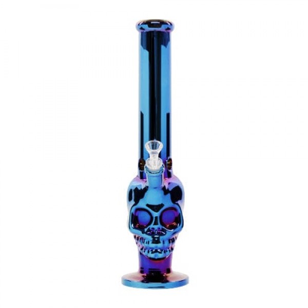 Glass Skull Bong