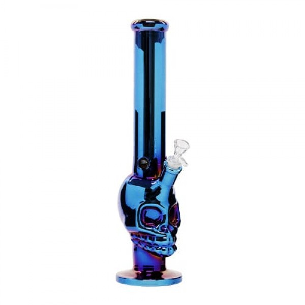 Glass Skull Bong