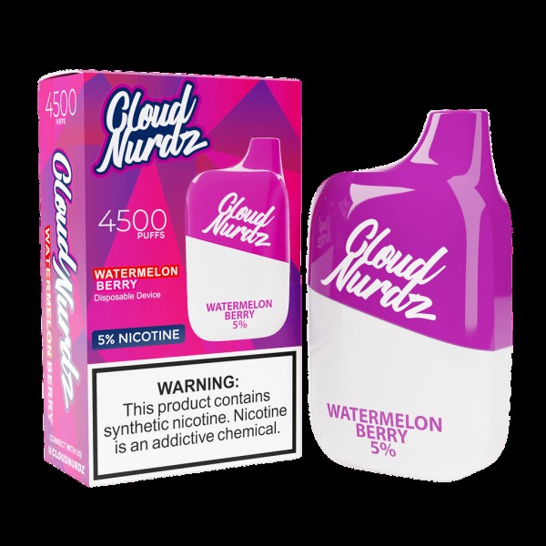 Cloud Nurdz 4500 Disposable Vape (5%, 4500 Puffs)