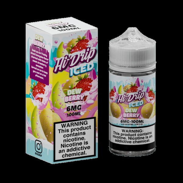 Hi-Drip Iced Dew Berry 100ml Vape Juice