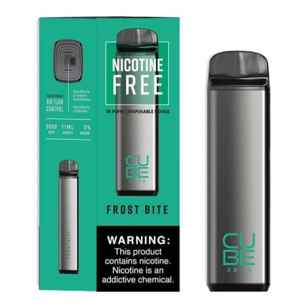 Vaportech Cube Zero 0mg Disposable Vape (0%, 3000 Puffs)