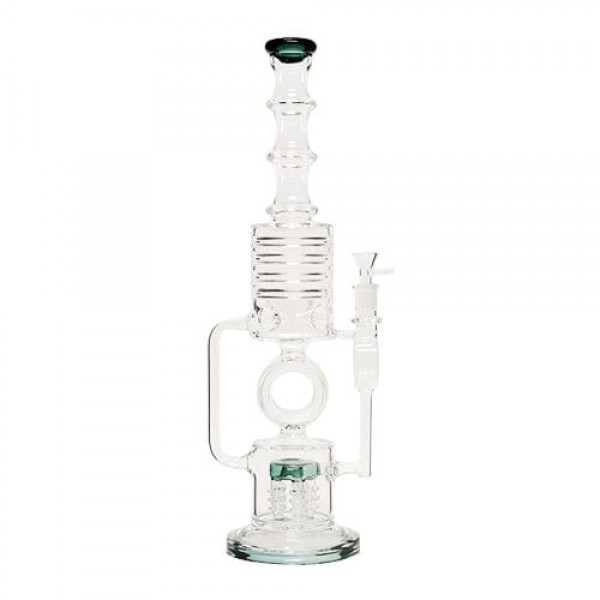 Large Glass Recycler w/ Donut Perc