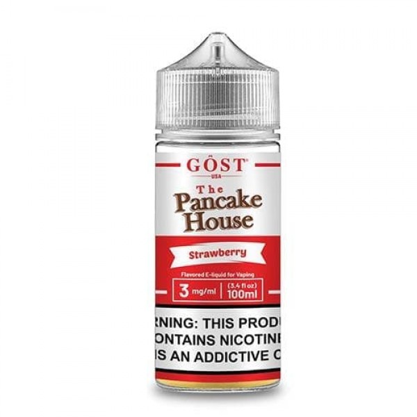 Pancake House Glazed Strawberry 100ml TF Vape Juice