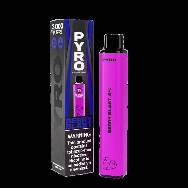 PYRO 3000 Disposable Vape (5%, 3000 Puffs)