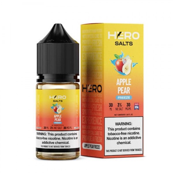 HERO Apple Pear Freeze 30ml TF Nic Salt Vape Juice