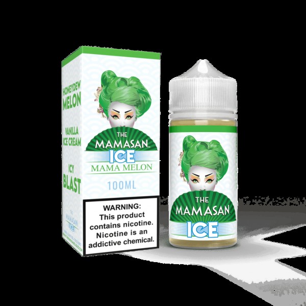 The Mamasan Mama Melon Ice 100ml Vape Juice