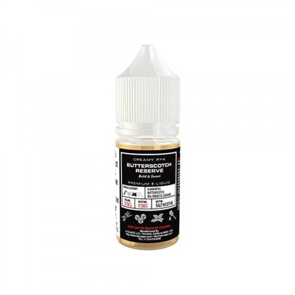 GLAS BSX Series Butterscotch Reserve 30ml Nic Salt Vape Juice